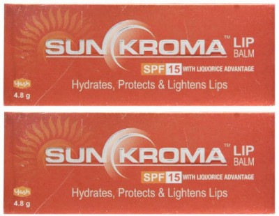 Sunkroma Lip balm SPF MINT(Pack of: 2, 8.16 g)