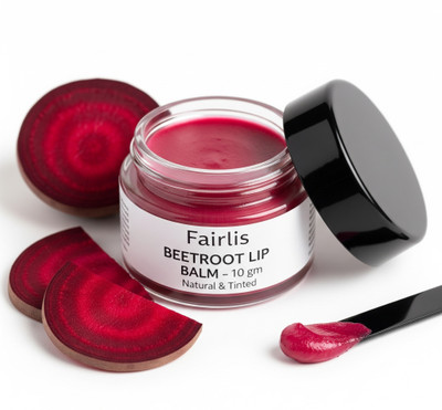 Fairlis Organic Lip Balm Enriched with Beetroot BEETROOT(Pack of: 1, 10 g)