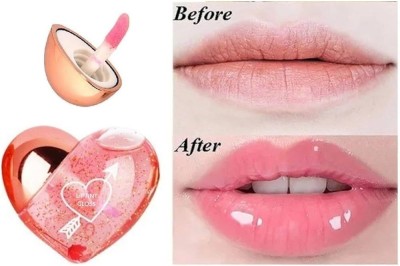 BLUSHIS Heart Shape Lip Bal Lip Gloss & Chick Tint Lipstick FRUITS(Pack of: 1, 3.5 g)