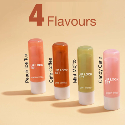 CATERINACHIARA COLOUR CHANGE LIP BALM FOR SOFT LIPS MULTI(Pack of: 4, 10.4 g)