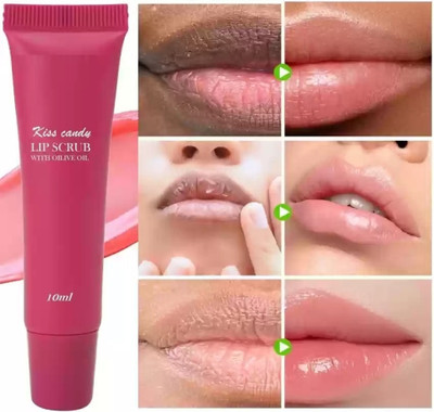 CATERINACHIARA Lip Nourishing Advanced Lip Scrub Strawberry(Pack of: 1, 10 g)