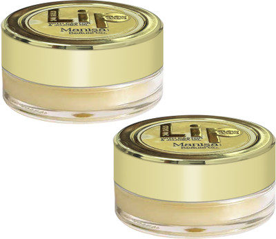 Manisa Beaute 24K Gold Lip Glow Balm with Vitamin-C & Shea Butter for Intense Hydration Natural(Pack of: 2, 16 g)
