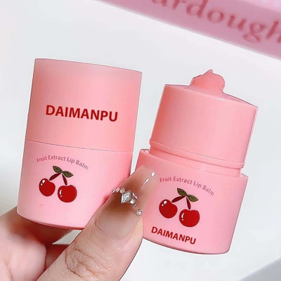 DAIMANPU GEGE Cherry Berry Hydrating Lip Balm – Moisturizing & Plumping Gloss for Soft Peach(Pack of: 1, 13 g)