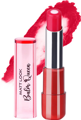 MATTLOOK Balm Queen Hydrating Lip Shine Infused with Vitamin-E Strawberry(Pack of: 1, 2.7 g)