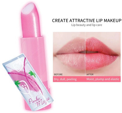 tanvi27 Non-Sticky, Moisturising & Nourishing Cheek & Lip Tint Multi-Purpose Lip Balm STRAWBERRY(Pack of: 1, 5 g)