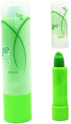 REIMICHI 3D FRUITY DRY LIP FOR LIP BALM GRAPES,(Pack of: 1, 5 g)