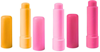 MINARA Flavored Lip Balm Orange Crush + Berry Blush + Strawberry Squeeze(Pack of: 3, 15 g)