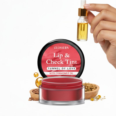 GlossEra Tinted Ceramide Lip Balm with SPF50 PA+++ - Kojic Acid & Niacinamides Strawberry(Pack of: 1, 20 g)