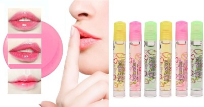 NADJA Fruit Flavored Lip Gloss Moisturizing Lip Gloss FRUITS(Pack of: 6, 12 g)