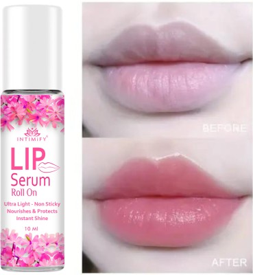 INTIMIFY Roll On Lip Serum For Dark Lips & Pigmentation Or Glossy & Shiny Lips NA(Pack of: 1, 10 g)