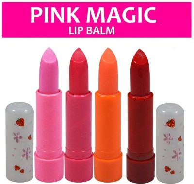 tanvi27 3D FRUITY DRY LIP FOR LIP BALM PACK OF 4 MULTI(Pack of: 4, 14.2 g)