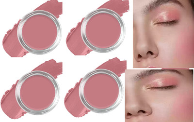 ADJD Lip & Cheek Tint natural make-up blend in 3-in-1 Lips, Cheek, and Eyes Ruby pink(Pack of: 4, 32 g)