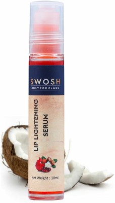 SWOSH Lip Serum For Brightening and Whitening Dark and Damaged Lips For Women and Men Natural(Pack of: 1, 10 g)