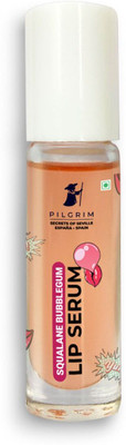 Pilgrim Squalane Lip Serum With Roll-On For Visibly Plump, Soft & Supple Lips - Bubblegum(Pack of: 1, 6 g)