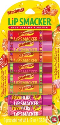 Lip Smacker Starburst Party Pack Lip Glosses, 8 Count Starburst(Pack of: 1, 32 g)