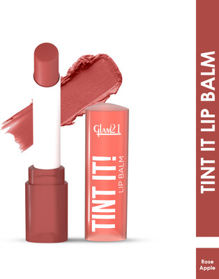 Glam21 Tint it LipBalm Everyday Hydration with SPF15 & Vit-E | Shea Butter Avocado Oil Rose Apple(Pack of: 1, 3.5 g)