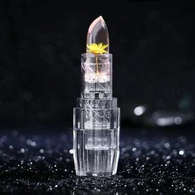 MYEONG Transparent Color Changing Lip Balm Flower(Pack of: 1, 3.6 g)