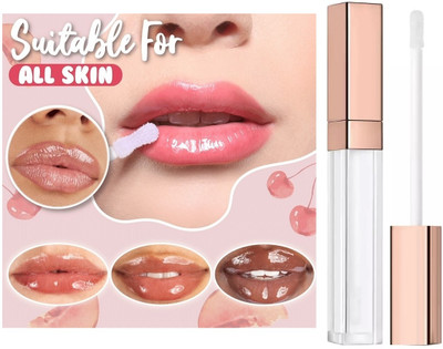 Herrlich New Lip Gloss | Lightweight,Non Sticky and Hydrating Lip Gloss(6 ml, TRANSPARENT)