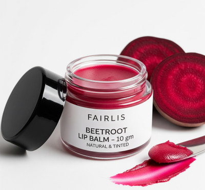Fairlis Pink Lip Care Balm Enriched with Beetroot Juice BEETROOT(Pack of: 1, 10 g)