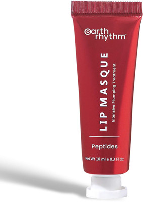 Earth Rhythm Lip Mask with Peptide, Hydrates Dry Chapped Lips, Women & Girls Natural(Pack of: 1, 10 g)