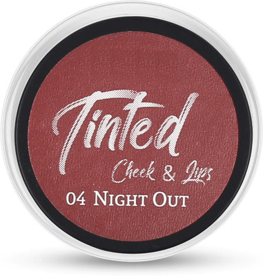HUZURLU Cheek and Lip Tint Creamy Matte Finish natural make-up blend CREAMY(Pack of: 1, 3 g)