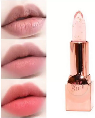 Yuency Waterproof Nutritious Transparent Glossy Gel Lipstick fruity fruit(Pack of: 1, 3.6 g)