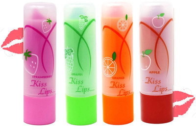 Libline Hydrating & Nourishing For Dry Chapped Lips Lip Balm FRUITY(Pack of: 4, 10 g)