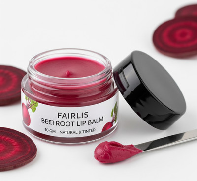 Fairlis Natural Lip Cream with Beetroot Base BEETROOT(Pack of: 1, 10 g)