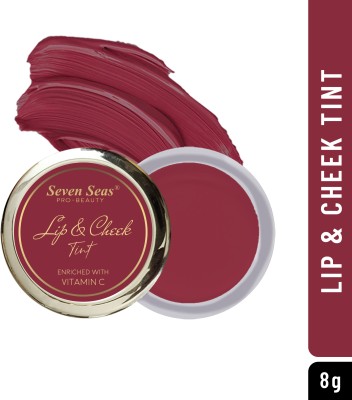 Seven Seas Lips & Cheek Tint With Enriched With Vitamin C Tint With Brush(Mandy)