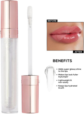 Herrlich MATTE TRANSPARENT LIP GLOSS FOR DRY LIPS(6 ml, TRANSPARENT)