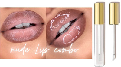 BLUEMERMAID WATERPROOF TRANSPARENT LIP GLOSS FOR GLOSSY LIPS(6 ml, MULTI COLOR)