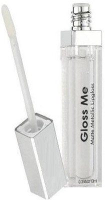 nuvya GlossMe Lip Gloss | Non-sticky | Lightweight | 6ML Glossy Finish(6 ml, transparent)