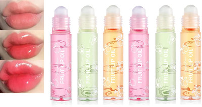 FELICECHIARA 3D Moisturized And Transparent Hydrating Roll-on Fruit Lip Oil(6 ml, MULTICOLOR)