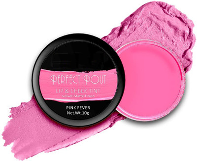 THTC 03 Pout Lip and Cheek Tint Creamy Matte Finish 10g(10 g, Pink)