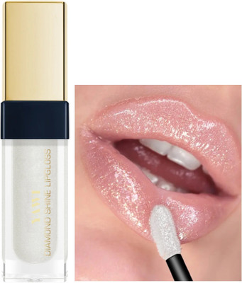 YAWI Diamond Lip Gloss Moisturizing Glass Lip Gloss(6 ml, TRANSPRENT)