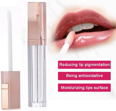 Herrlich Waterproof Pigmented Moisturizer Plumper Lip Gloss Long Lasting(6 ml, Transparent)