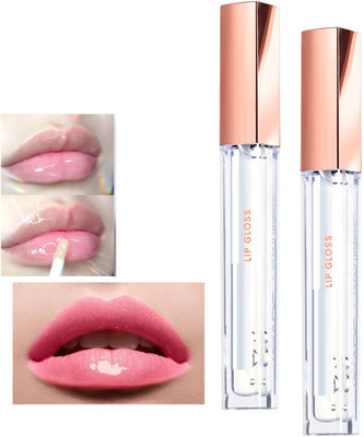 YAWI Best Quality Amazing Liquid Lipgloss Combo(12 ml, Transparent)