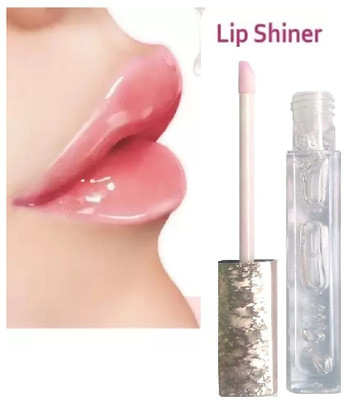 AMOSFIA Transparent lip gloss with glossy finish for girls lip care(6 ml, TRANSPARENT)