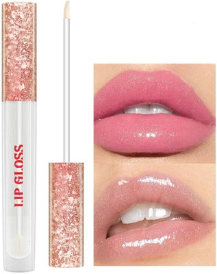 GFSU - GO FOR SOMETHING UNIQUE NEW TINTED HYDRATING NATURAL PINK COLOR CHANGING LIP GLOSS(6 ml, Transparent)