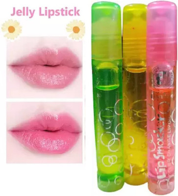 Aylily 3D Roll-on LIP OIL FOR Soft, Moisturized Lips With Glossy & Shine fruit(18 g, MULTICOLOR)