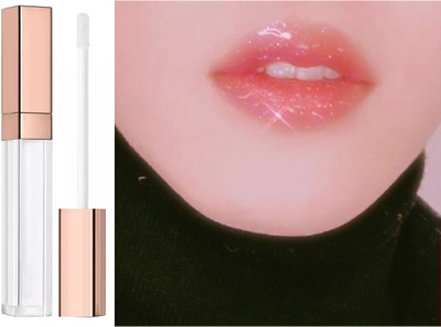 NADJA CLEAR GLOSSY FINISH SHINY LIP GLOSS FOR WOMEN(6 ml, TRANSPARENT)