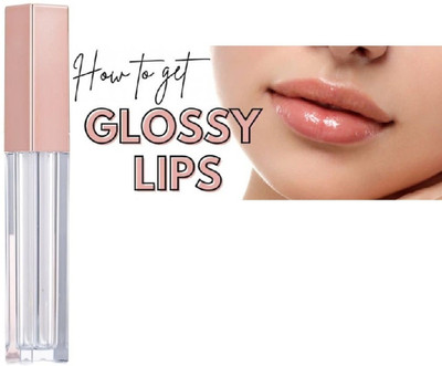 HUZURLU Best Make-Up Clear Lip Gloss Transparent Moisturizer Lip-gloss(6 ml, TRANSPARENT)