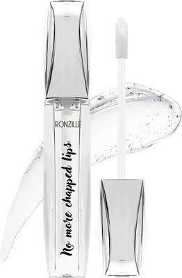 RONZILLE no more chapped lip Gloss & Soft Matte Shine With Vitamin-E Moisturize Lips(6 ml, Transparent)