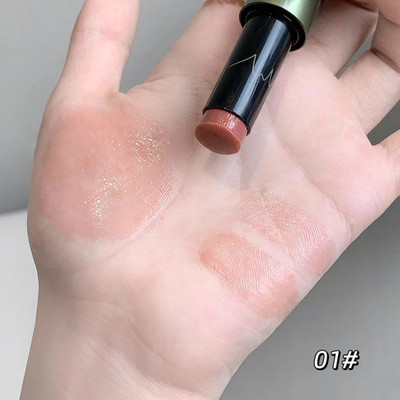 DAIMANPU Luminous Glow Shimmer Lipstick – Hydrating, Radiant & Long-Lasting Finish(3.5 ml, Faint Brown)