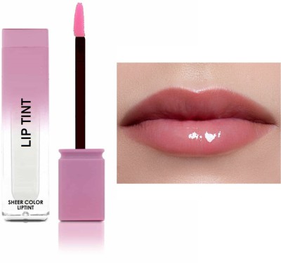 WOONGMI Lightweight | Glossy Finish | Non-sticky Lip Gloss(4 ml, Pink)