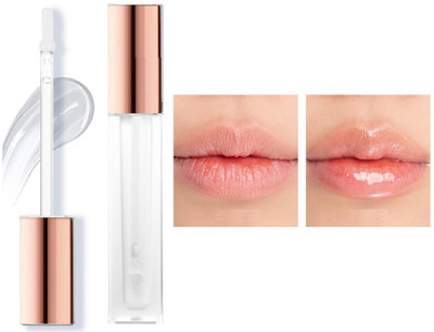 Yuency Soft Clear Liquid lip Gloss - Non-Sticky, High-Shine Finish(6 ml, transparent)