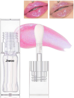 Jiwoo Moisturizer with Lightweight, Non-Sticky Shine Lipgloss(3 ml, Transparent)