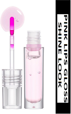 nn NEW LOOK LIP GLOSS SOFT AND SMOOTH EASY TO USE PACK OF 1(10 ml, pink)