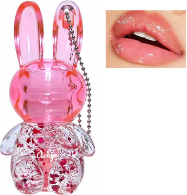 Ashyra Crystal Bunny Lip Gloss – Soft Shine & Everyday Lip Care (Pack of 1)(5.4 ml, Light Pink)