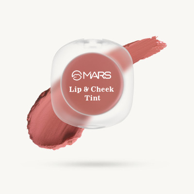 MARS Lip & Cheek Tint for Bold Pop Color | Demi Matte Finish | Dual Function(2.8 g, 02-Embrace New Beginnings)
